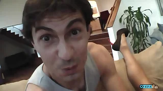 Max Mikita squirts within seconds of having her Asian fanny plowed far the raunchy threesome